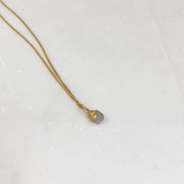 Raw_Diamond Necklace 
