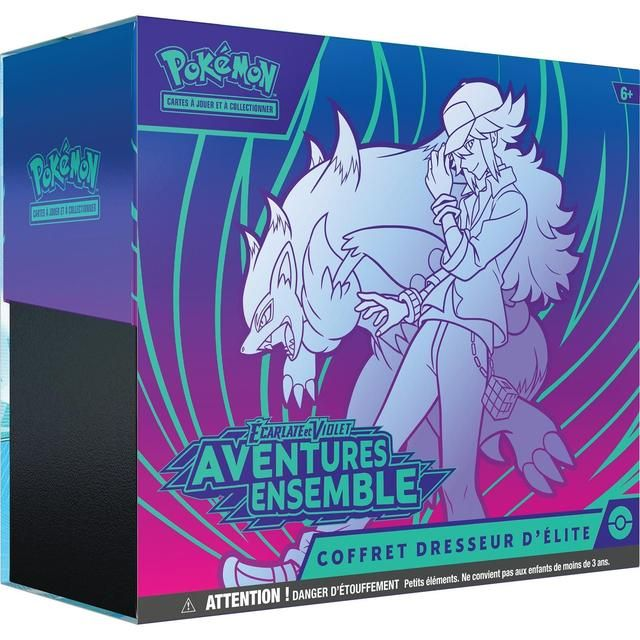 Pokemon Pokémon EV09 : Coffret Dresseur d'Elite Aventures Ensemble