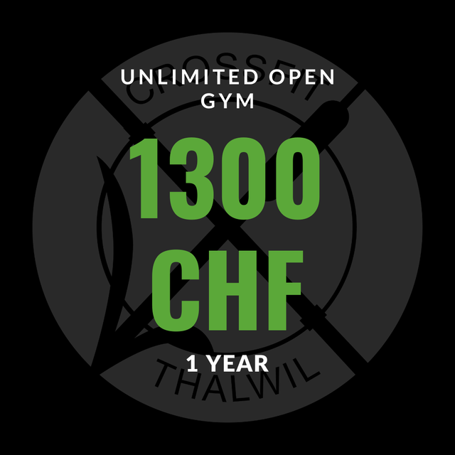 Open Gym Unlimited/ 1 Year