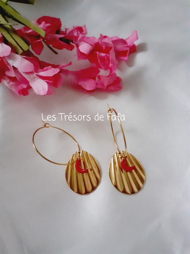Boucles d'oreilles CÉLESTE