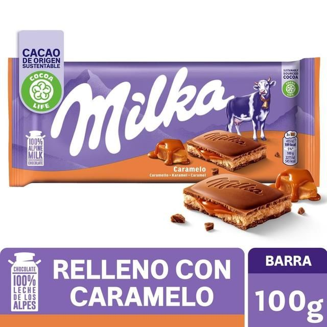 Milka Caramel Chocolate