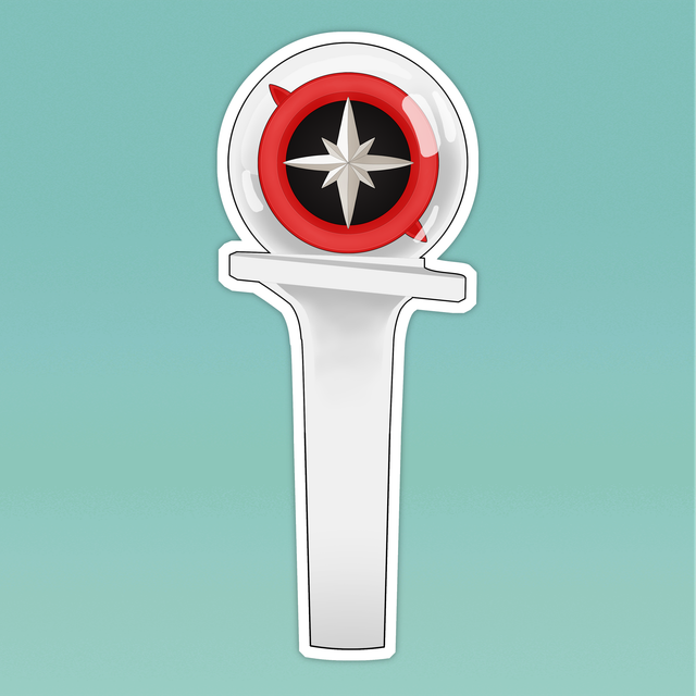 Lightstick Sticker