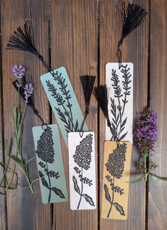 Handprinted Bookmark