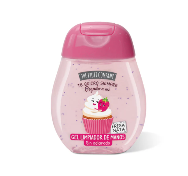 The Fruit Company Pocket Hand Sanitiser - Strawberries &amp; Cream 
