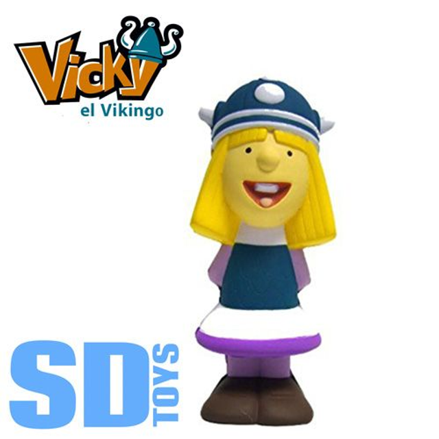 SD TOYS Muñeco Antiestrés Vikie el Vikingo 13cm