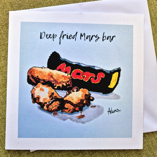 Deep fried Mars Bar