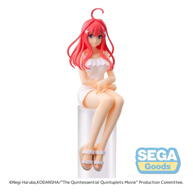 💖Itsuki Nakano PM Perching Figure Quintessential Quintuplets Movie Sega 14cm🍔