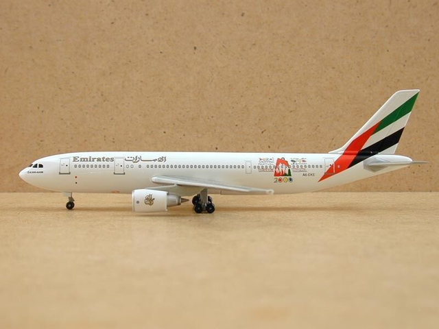 Emirates Airbus A300-600S (A6-EKE) Dubai Shopping Festival Logo, 1:400