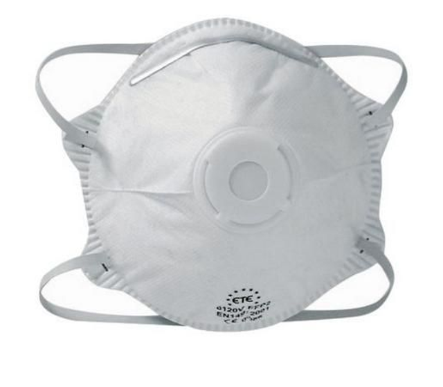 Mascherina rigida FFP2 c/valvola