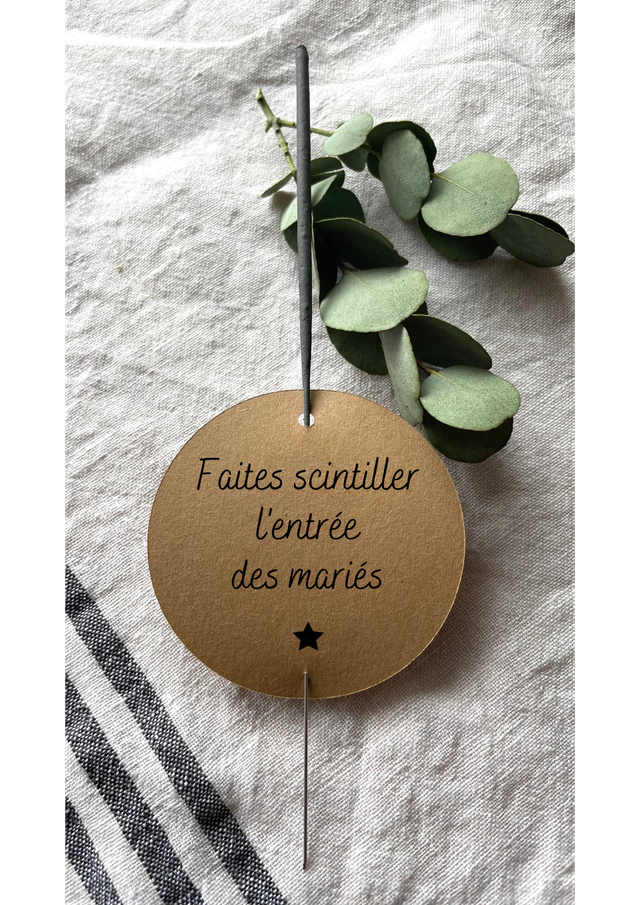 Étiquette &quot;Marguerite&quot; - Personnalisable