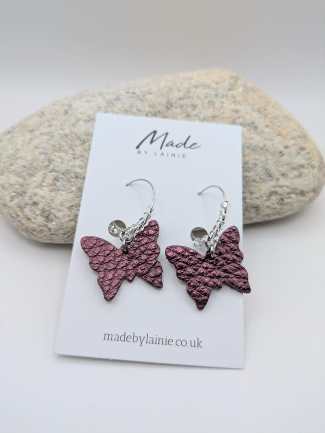 Butterfly Hoop Earrings (1)