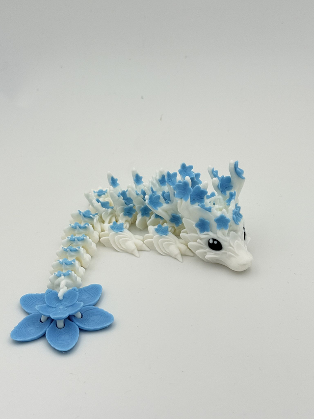 Baby L blossom blauw