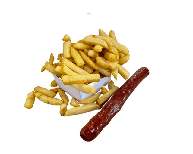 Merguez Frites- Boisson et Café