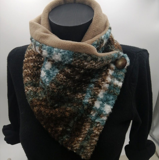 Tour de cou carreaux