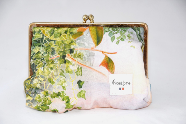 Porte monnaie Vintage lierre 