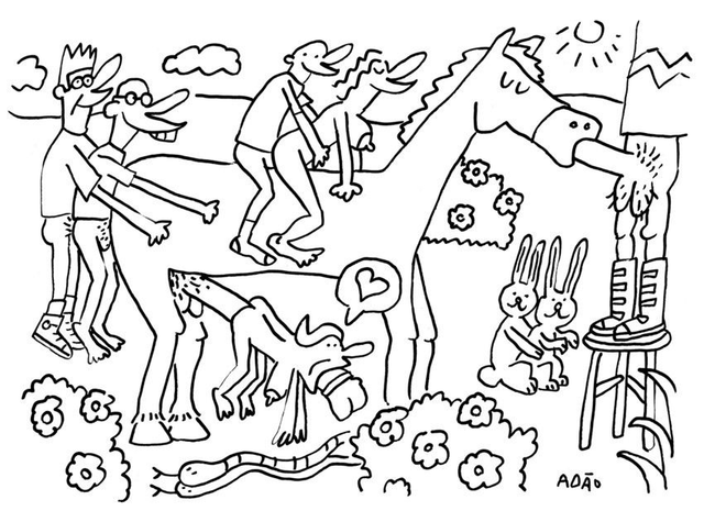 SURUBA PARA COLORIR #2 (+18)