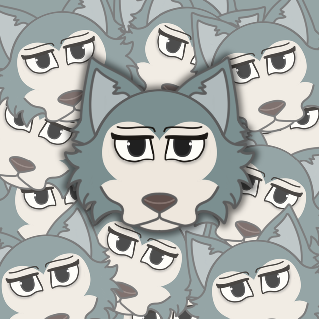 Beastars Legoshi Sticker