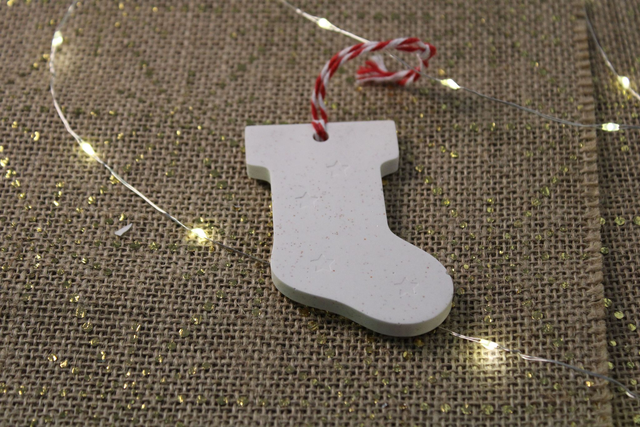 Les suspensions chaussette de Noël