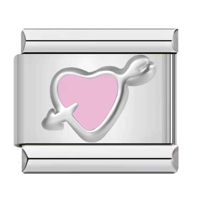 Charm Corazón Rosa