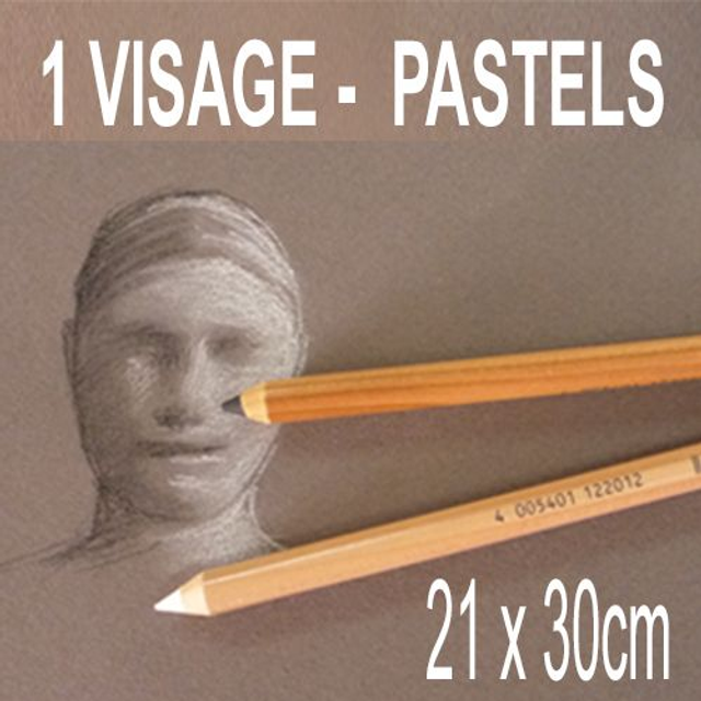 1 visage - 21x30cm - 80€