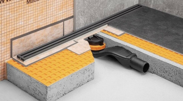 Kerdi-Line-Vario-H 40 G4 Linienentwässerung Set