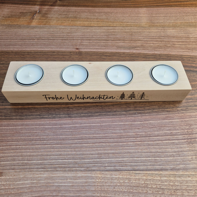 Teelicht, frohe Weihnachten