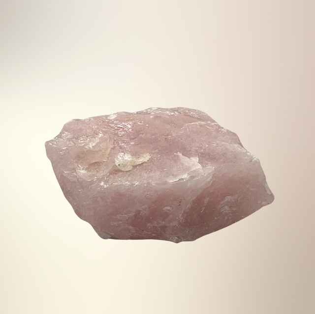 Rosakvarts - Rå sten