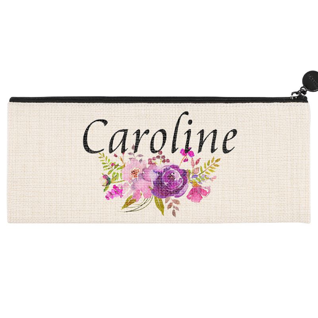 Linen Pencil Case