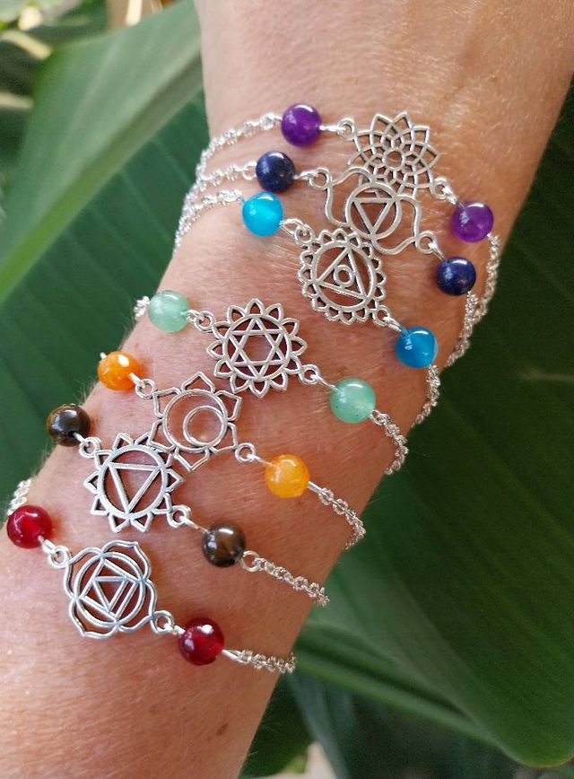 ✨Bracelet bleu clair - Chakra de la Gorge – Vishuddha✨(81BRA)