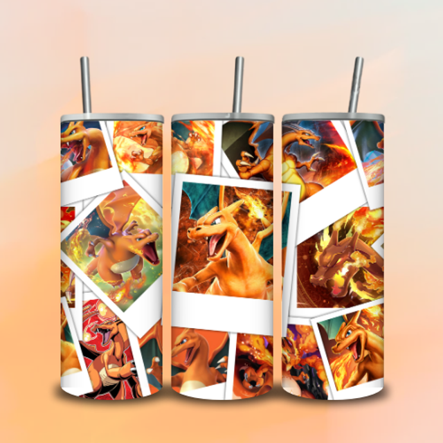 Tumbler Photo Dracaufeu