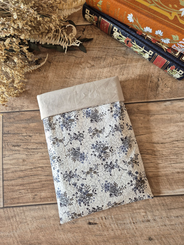 Pochette à livre bouquet de fleurs