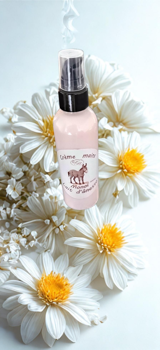 Crème main au lait d'ânesse 