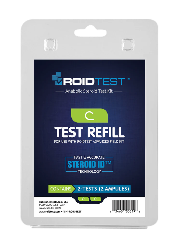 Substance Test C - ROIDTEST™ Refill (2 Tests)