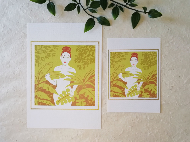 Carte Signe Zodiaque A5 et A6 - Vierge