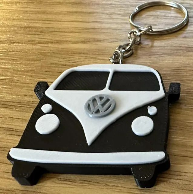 VW Camper Van Style KeyRing