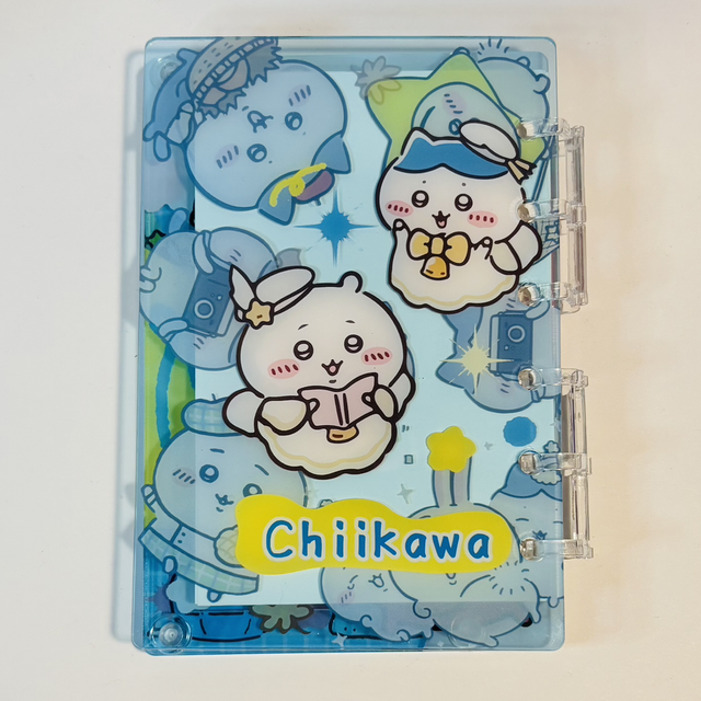 Acrylic Chiikawa character shaker notebook