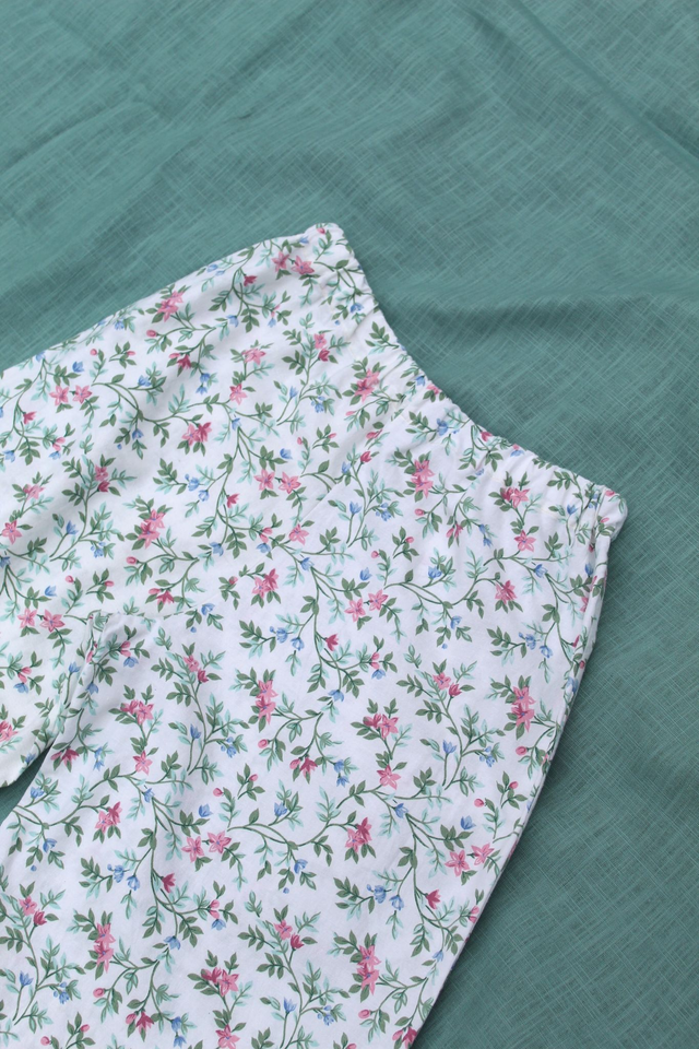 Pantalon petites fleurs - Taille 1