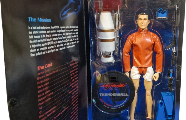 James Bond action figure. Thunderball - Sean Connery