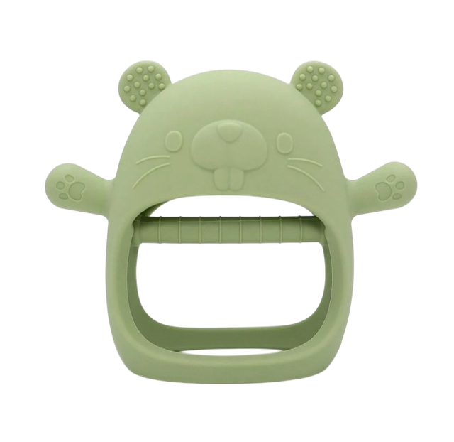 Mordedor silicona Topo con agarre