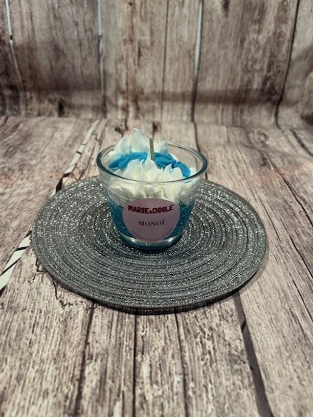 Bougie parfumée Monoï - 100 grammes