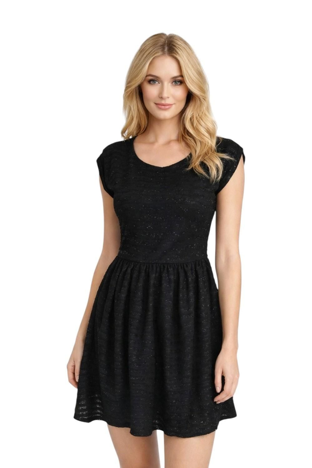 Robe longue manche courte 