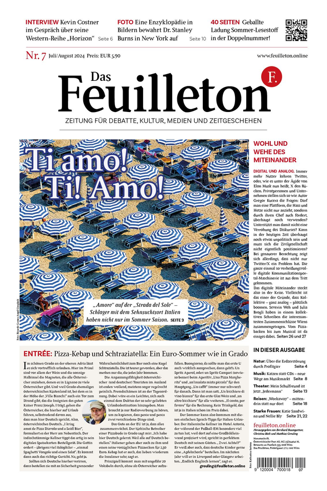 Einzelbestellung Ausgabe 7 - Juli/August 2024 inkl. Postversand 