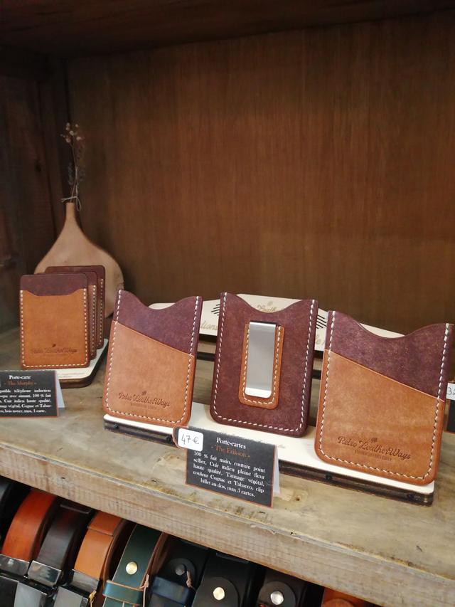 Porte-cartes "The Erikson" clip dos