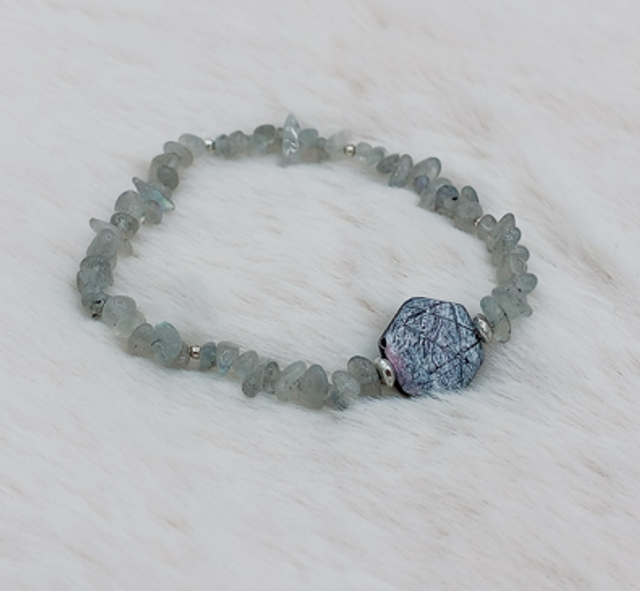 Bracelet "Eclat Naturelle" et Labradorite