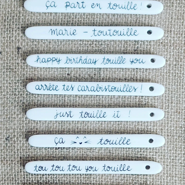 Touillette porcelaine à l'unité