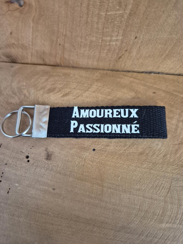 Porte clef &quot;amoureux passionné&quot;