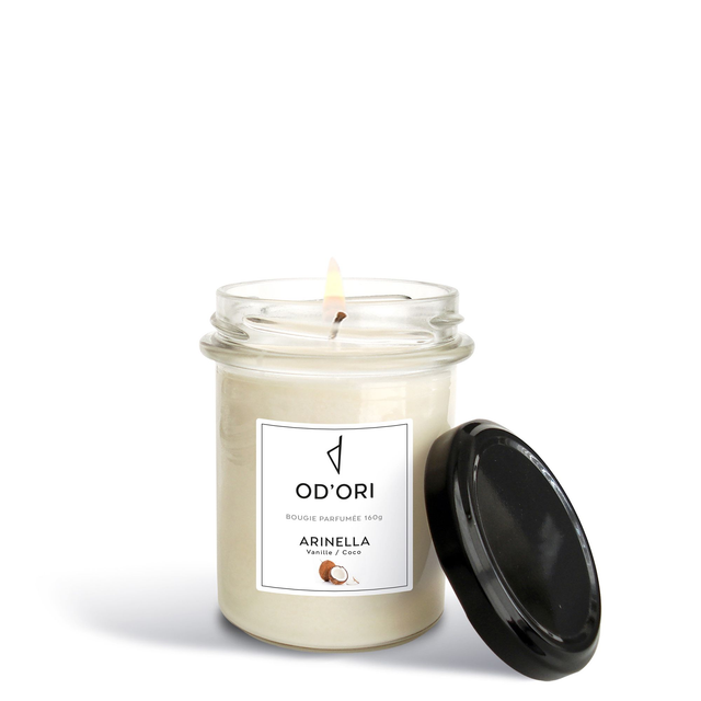 Bougie 160g - ARINELLA (Vanille / Coco)