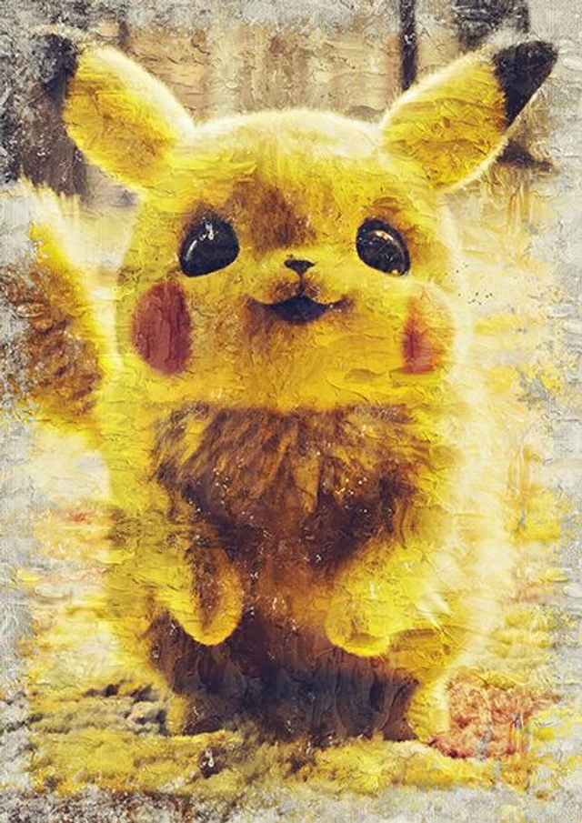 Pikachu oil edition