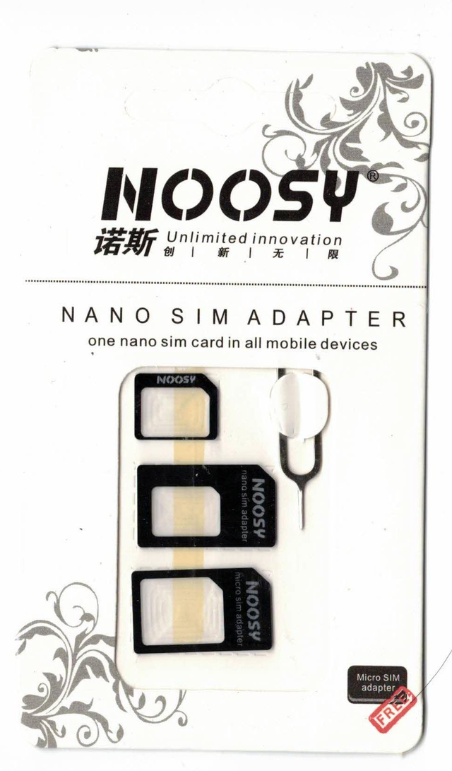 NANO SIM ADAPTER Handy Karte Einbau