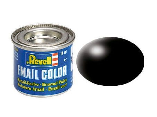 peinture email noir satiné revell 32302